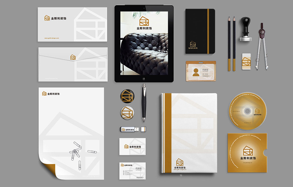 裝飾公司vi設(shè)計