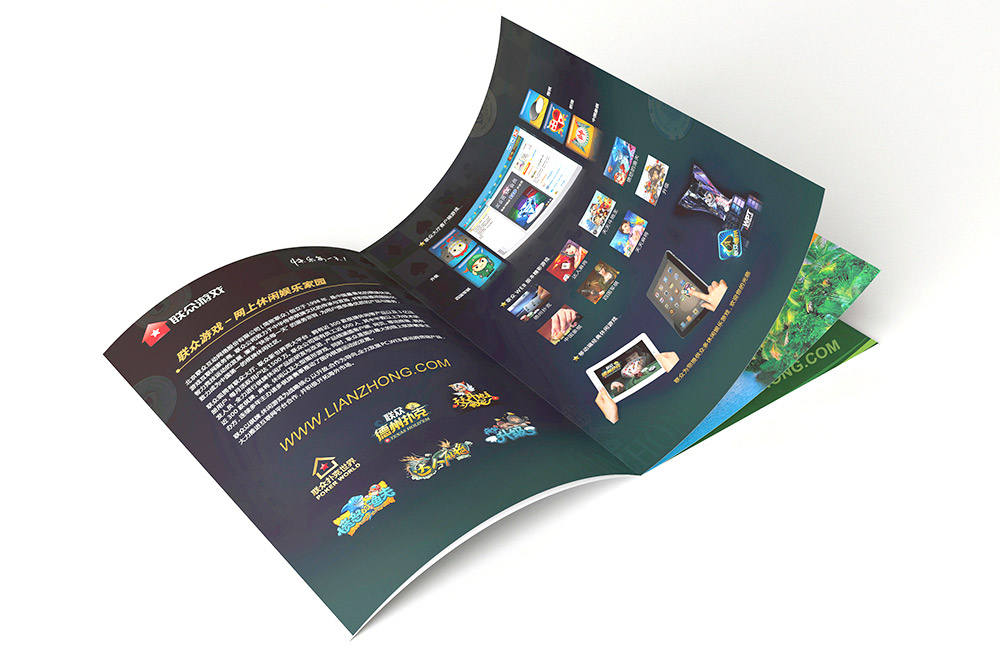 游戲公司畫冊(cè)設(shè)計(jì)